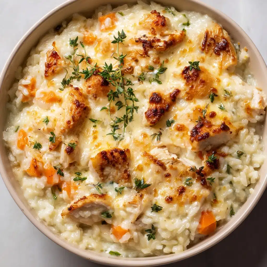 Creamy Chicken and Rice Casserole Recipe - Recipe Image