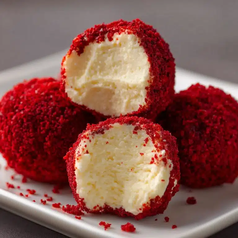 Red Velvet Cheesecake Balls Recipe