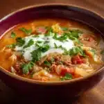 Polish Stuffed Cabbage Soup Recipe