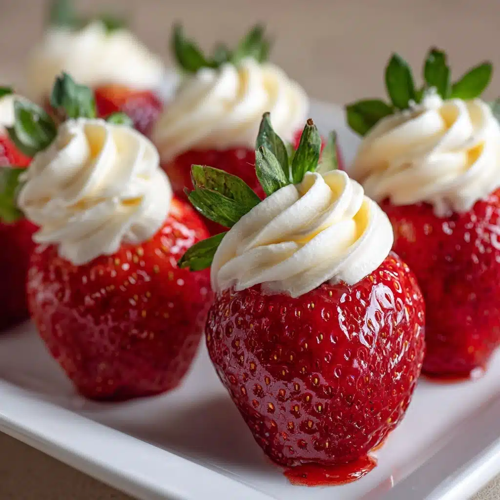 Deviled Strawberries Recipe - Recipe Image