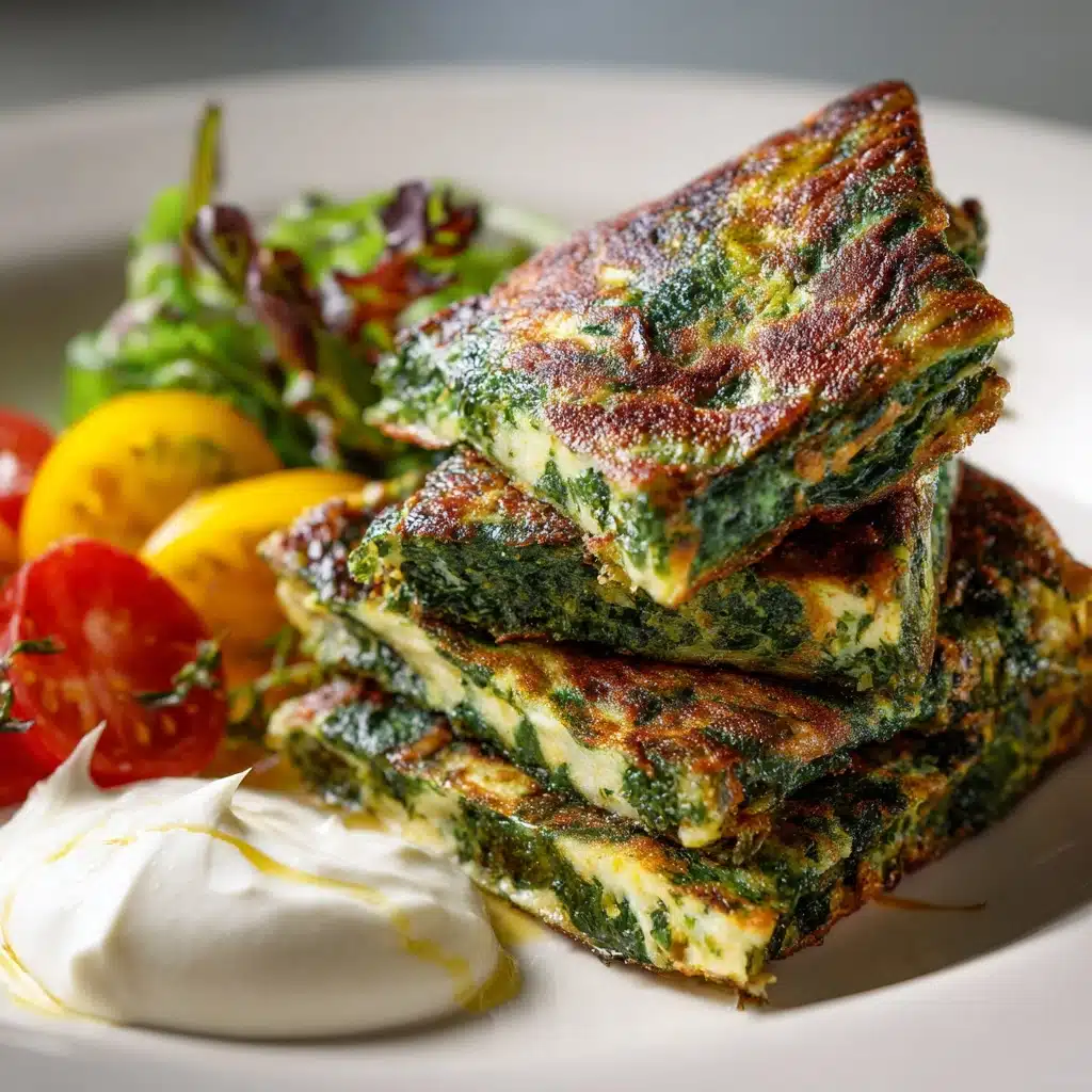 Kuku Sabzi (Persian Herb & Spinach Frittata) Recipe - Recipe Image