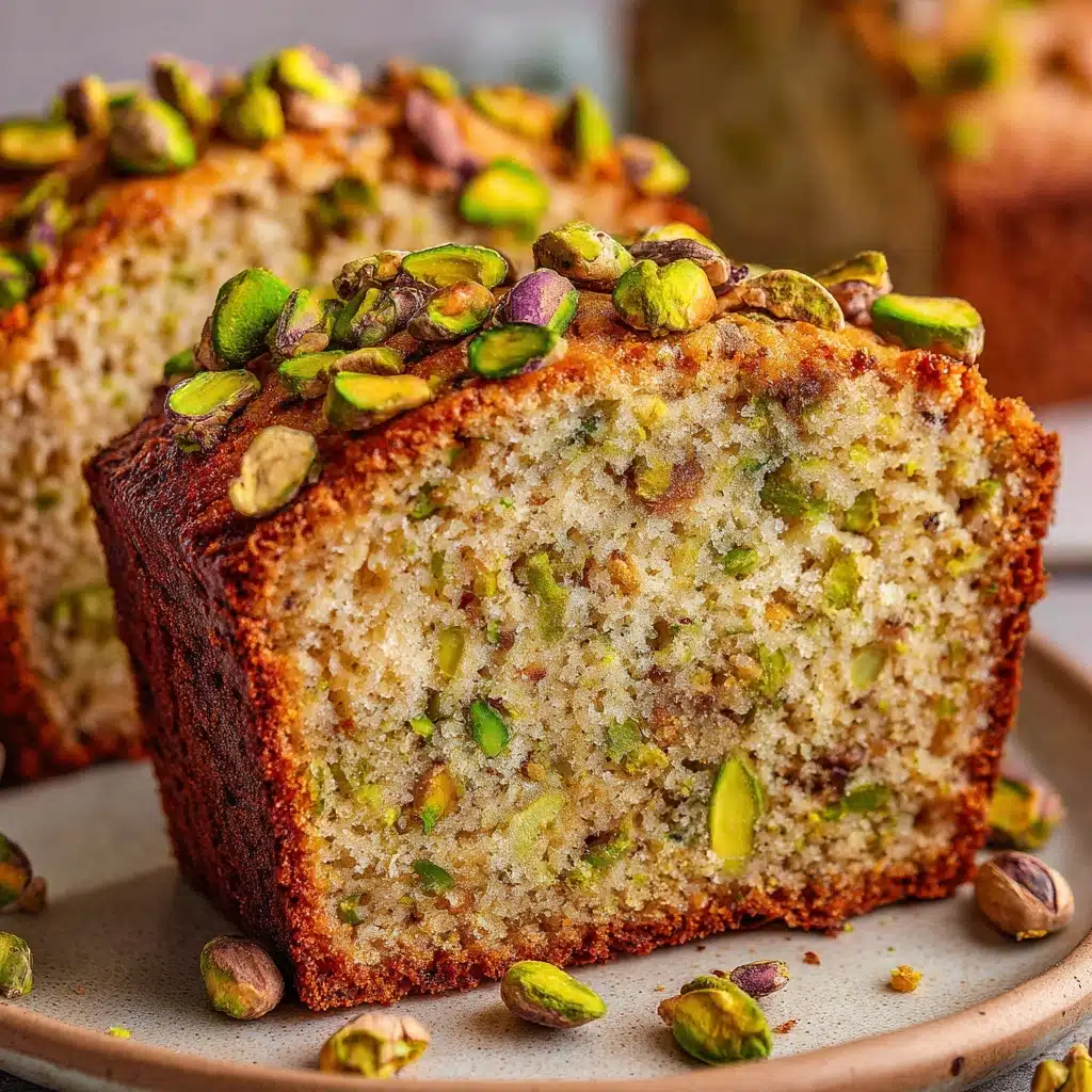Tahini Pistachio Banana Bread Recipe - Recipe Image