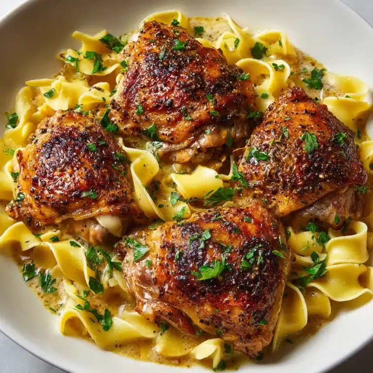 One-Pan Chicken with Buttered Noodles Recipe
