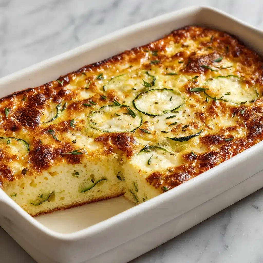 Deliciously Easy Zucchini Cornbread Casserole Recipe - Recipe Image