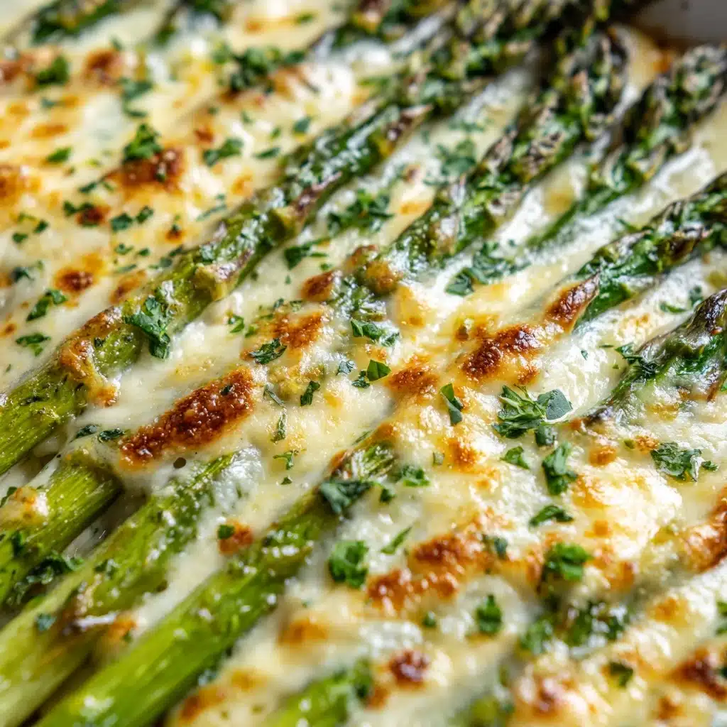 Cheesy Baked Asparagus Recipe - Recipe Image