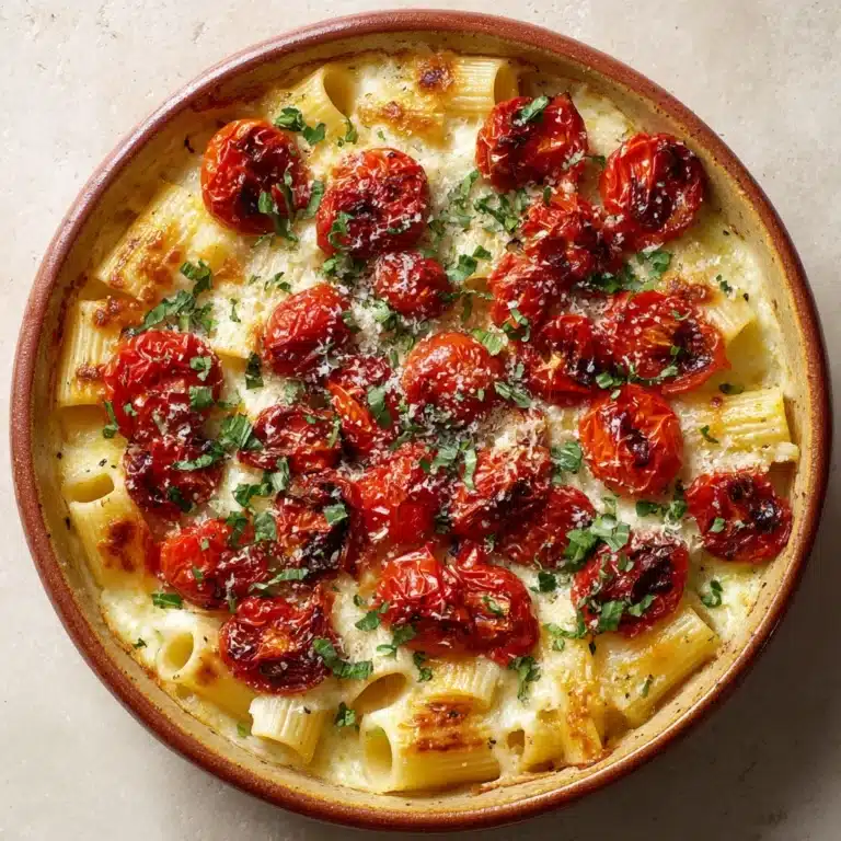 Roasted Tomato and Garlic Ricotta Pasta Recipe
