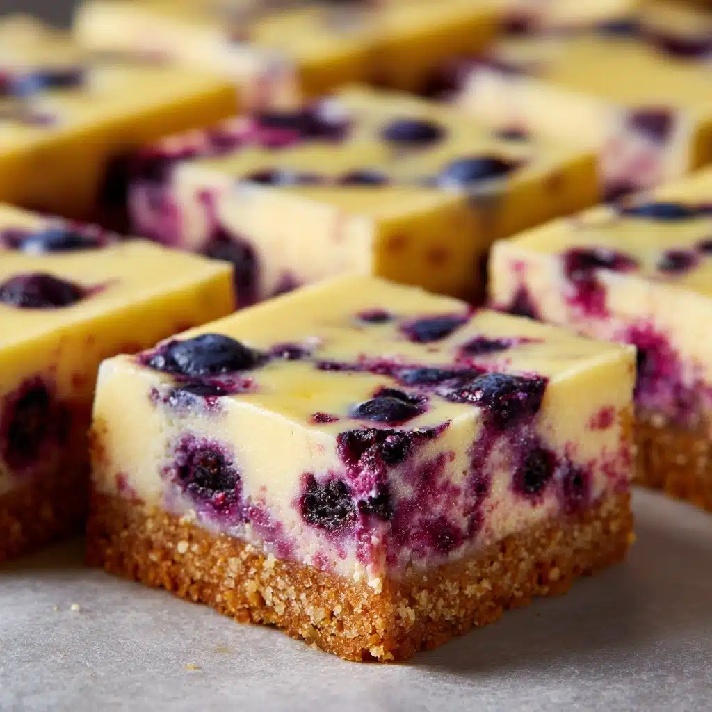 Lemon Blueberry Bars Recipe - Recipe Image