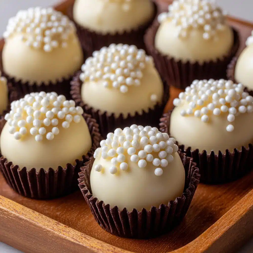 White Chocolate Brigadeiros Recipe - Recipe Image