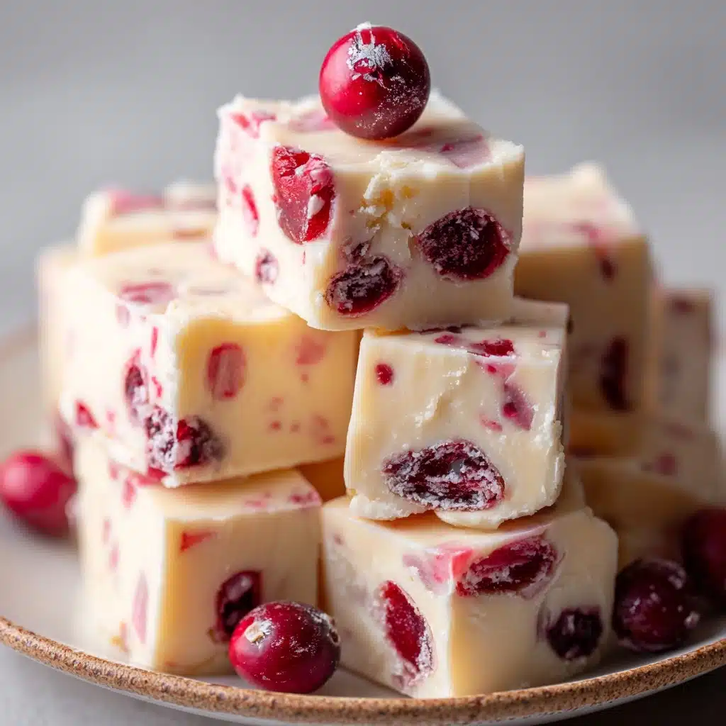 White Chocolate Cherry Fudge Recipe - Recipe Image