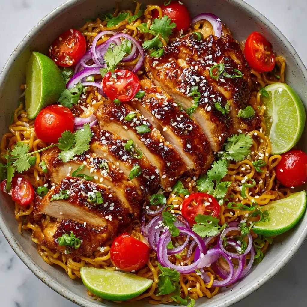Teriyaki Chicken Crispy Rice Salad Recipe - Recipe Image