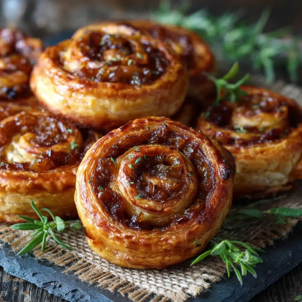 Fig and Goat Cheese Pinwheels Recipe - Recipe Image