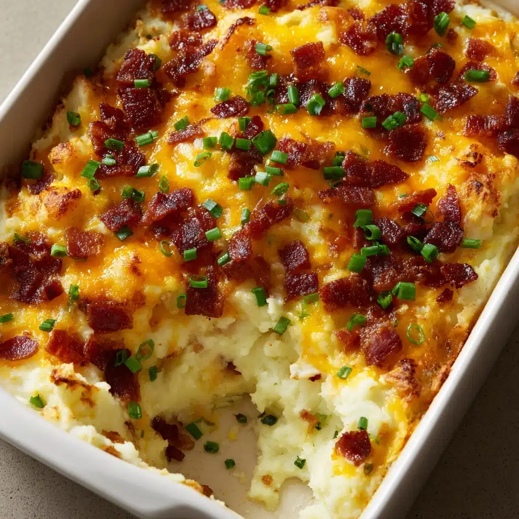 Loaded Mashed Potatoes Casserole Recipe - Recipe Image