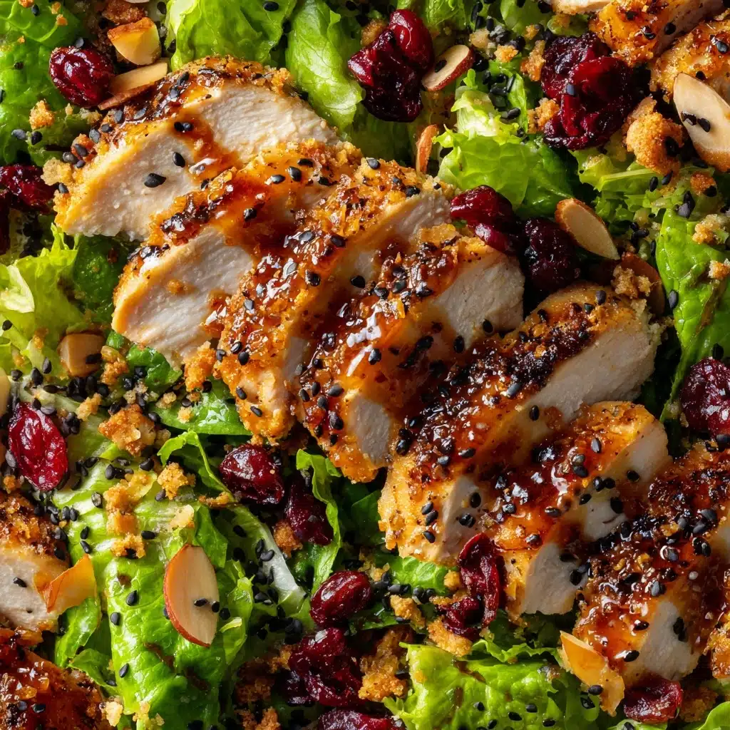 Asian Chicken Cranberry Salad Recipe - Recipe Image