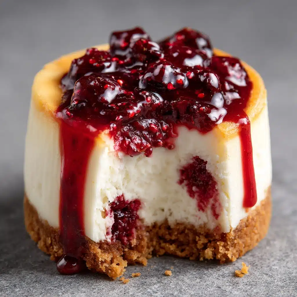Cheesecake Cookie Cups with Fruity Swirls Recipe - Recipe Image