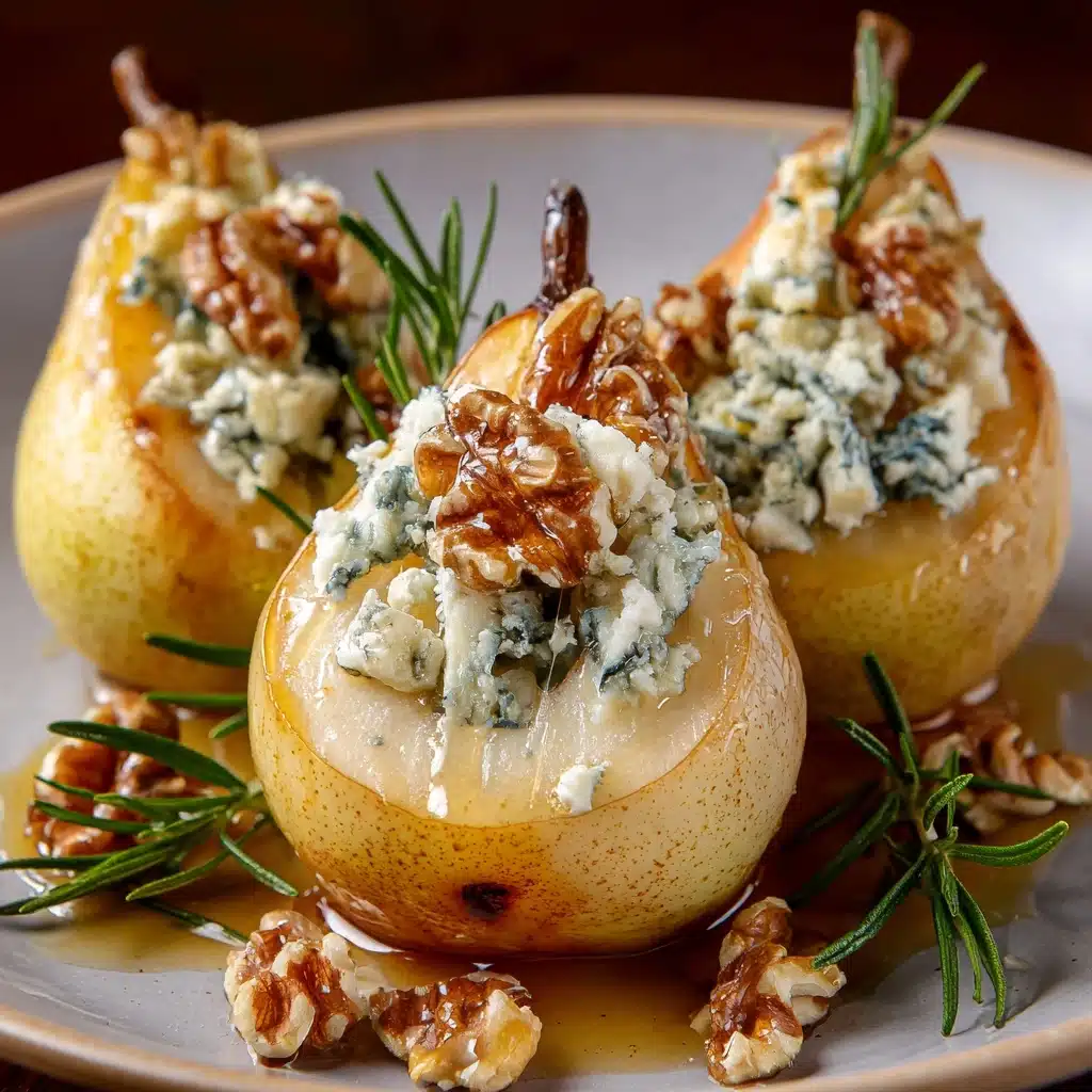 Blue Cheese Stuffed Pears Recipe - Recipe Image