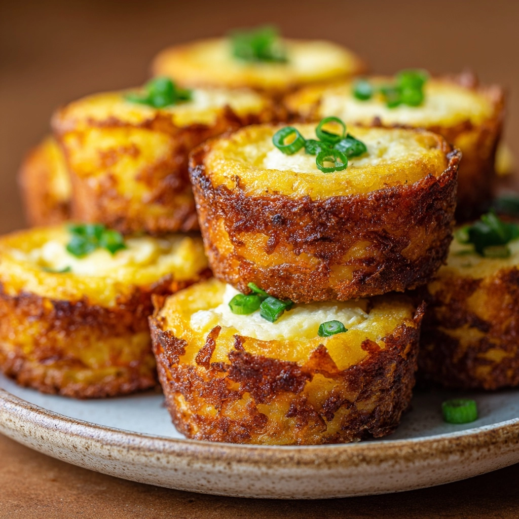 Cheesy Mashed Potato Puffs Recipe - Recipe Image