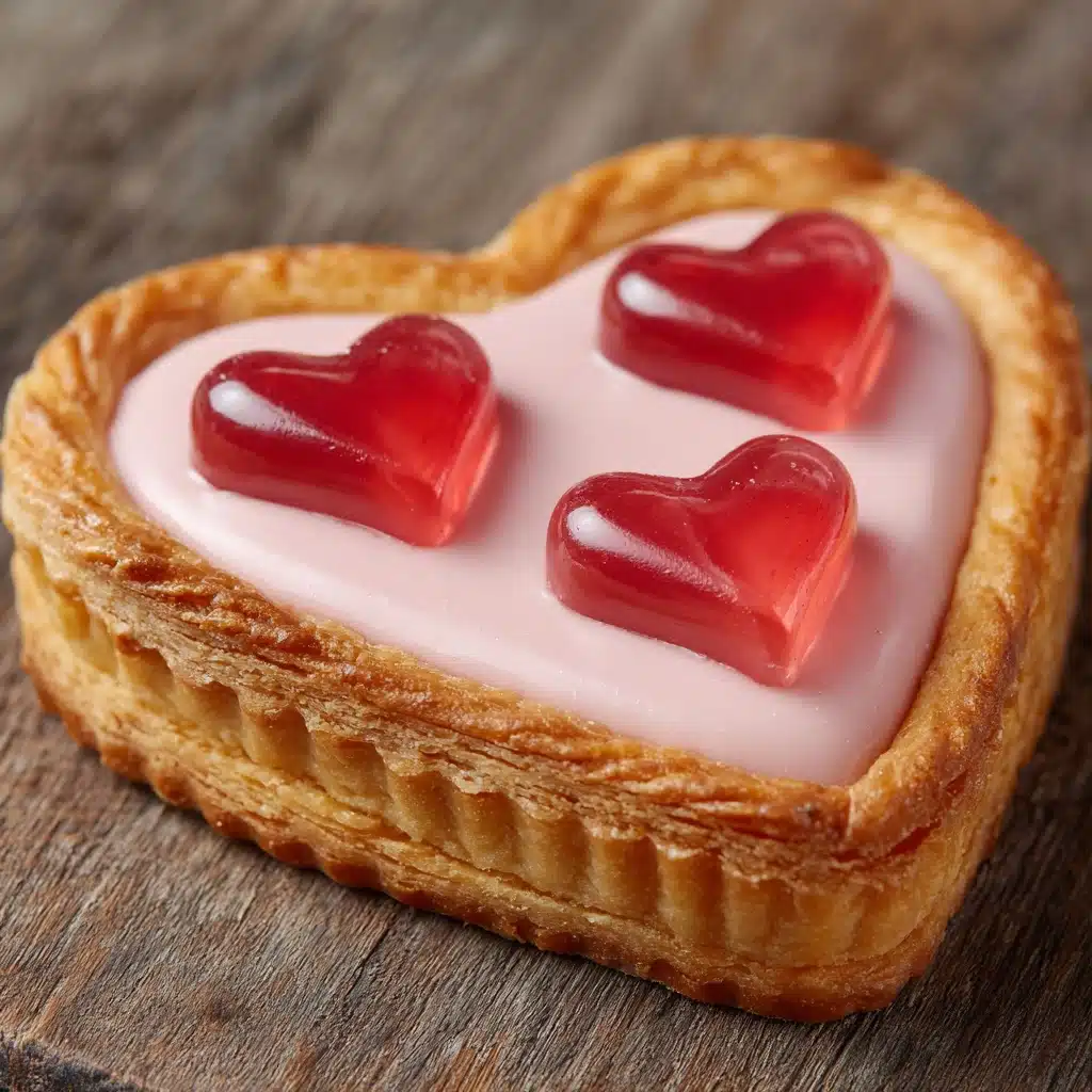 Strawberry Ruby Orange Heart-Shaped Hand Pies Recipe - Recipe Image