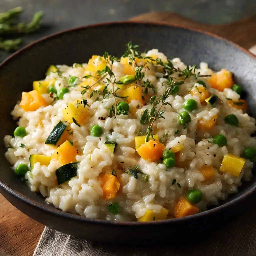 Spring Vegetable Risotto Recipe - Recipe Image