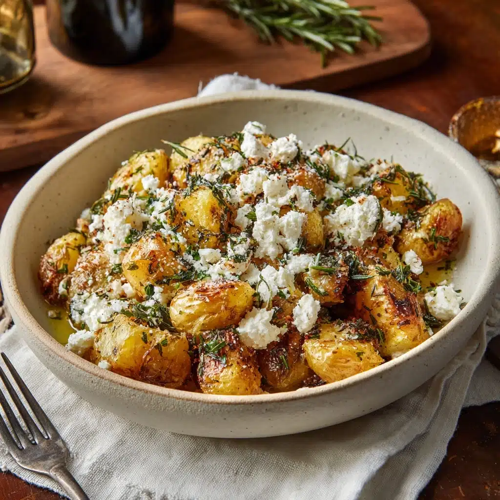 Baked Feta Potatoes Recipe - Recipe Image