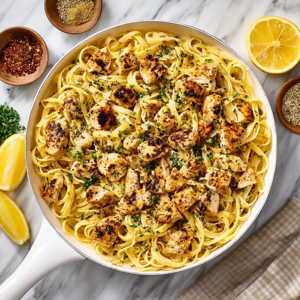 Cowboy Butter Chicken Linguine Recipe - Recipe Image