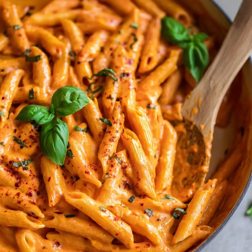 One Pot Rigatoni in Pink Sauce Recipe - Recipe Image