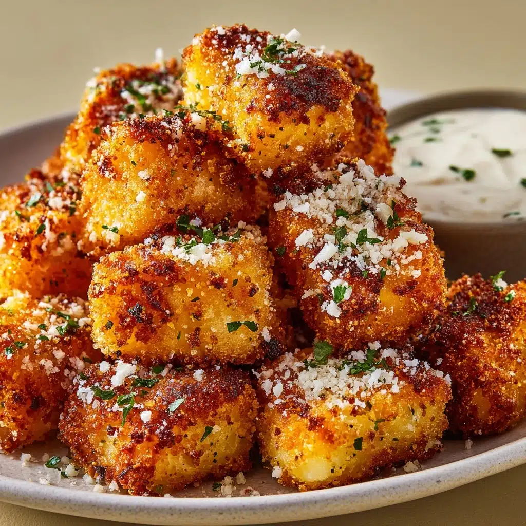 Parmesan Cauliflower Bites Recipe - Recipe Image