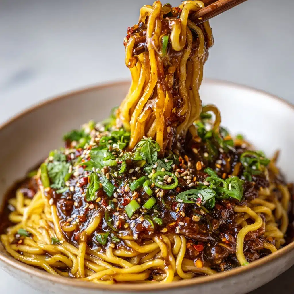 Easy Szechuan Noodles (Dan Dan Noodles) Recipe - Recipe Image