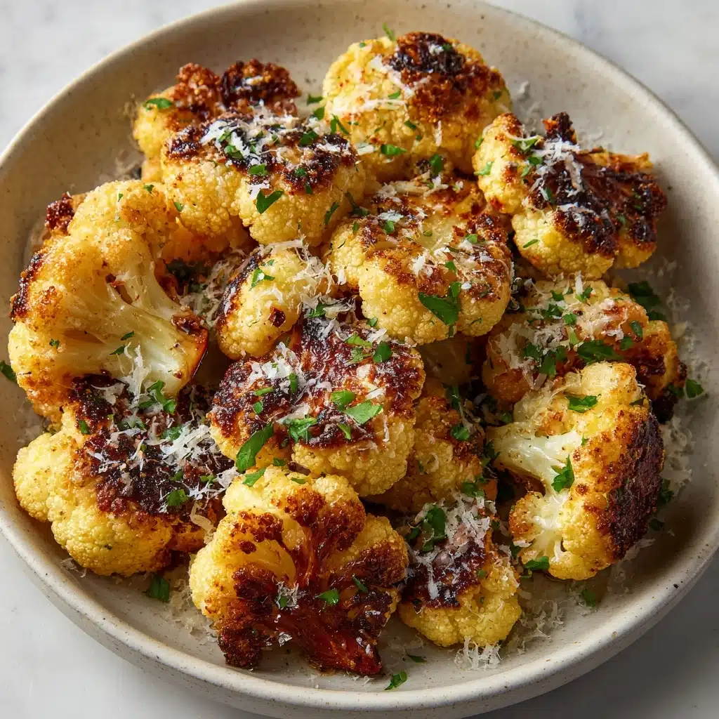 Parmesan Cauliflower Bites Recipe - Recipe Image