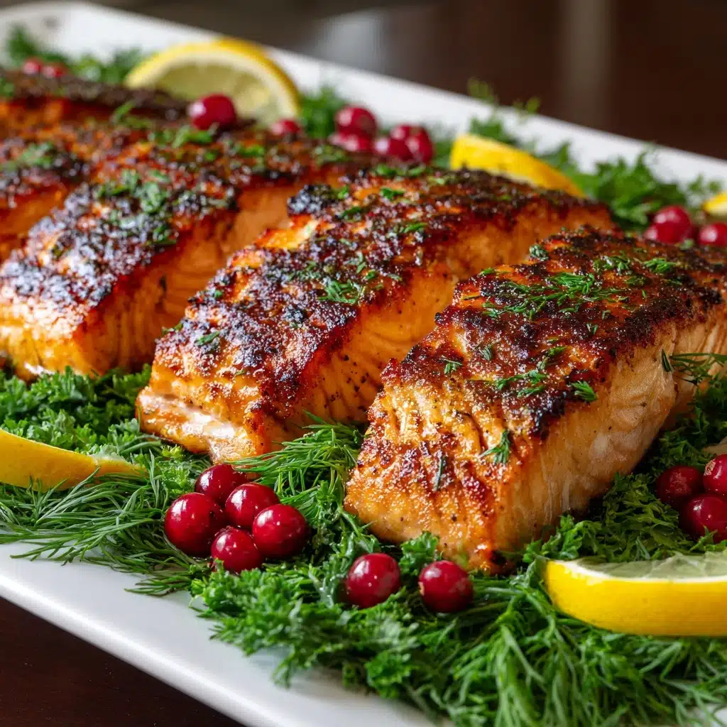 Christmas Salmon Recipe - Recipe Image
