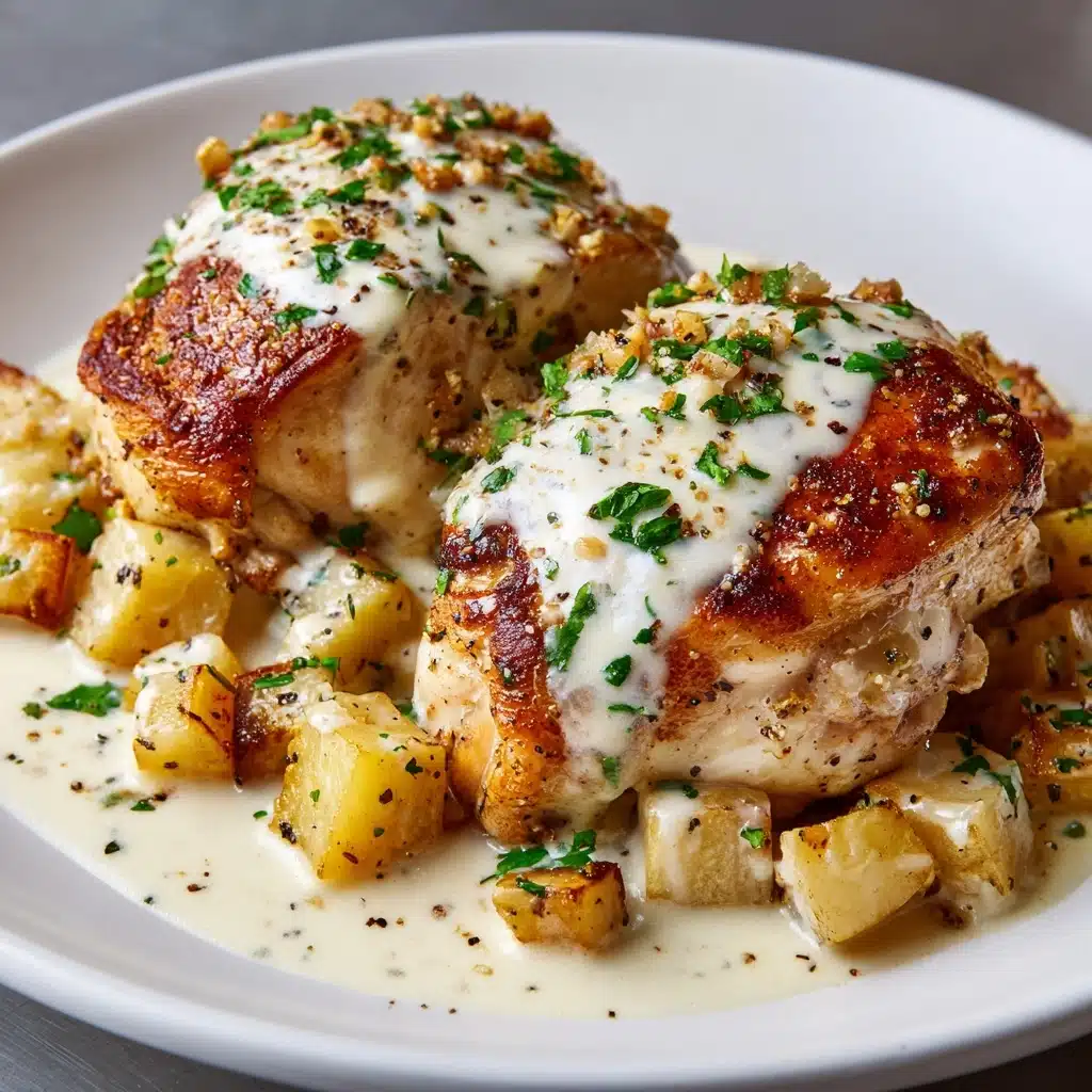Creamy Asiago Chicken Recipe - Recipe Image