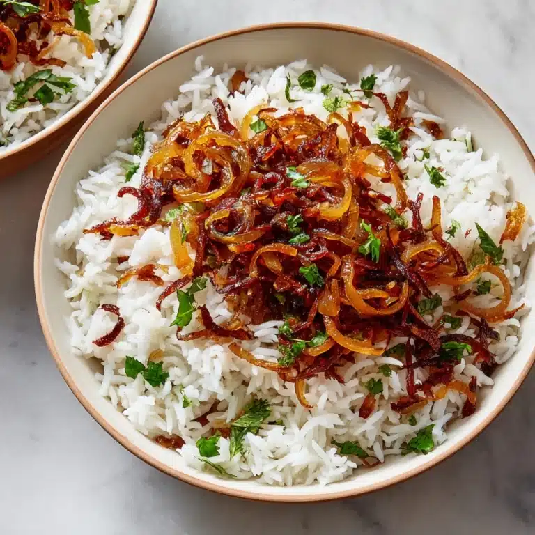 French Onion Soup Rice Recipe