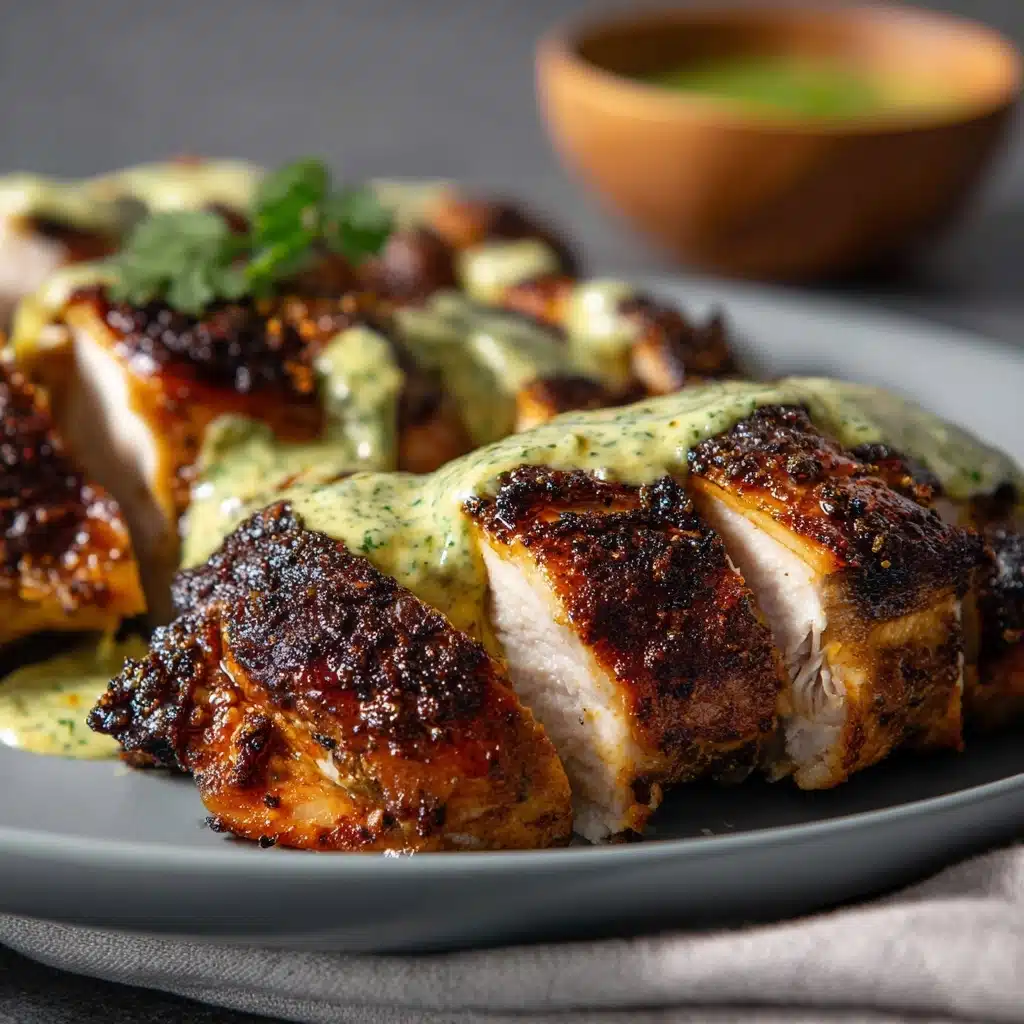 Peruvian Chicken with Green Sauce Recipe