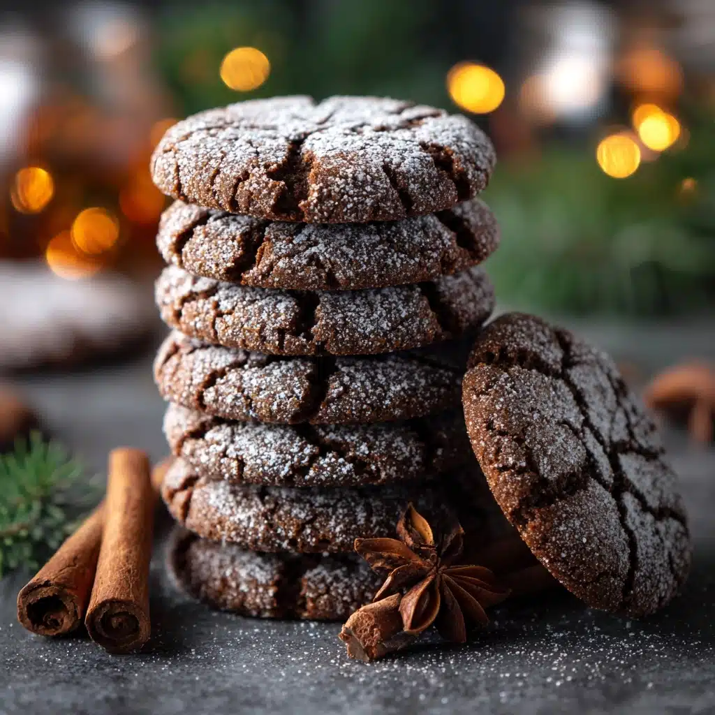 Chocolate-Cinnamon Sugar Cookies Recipe - Recipe Image