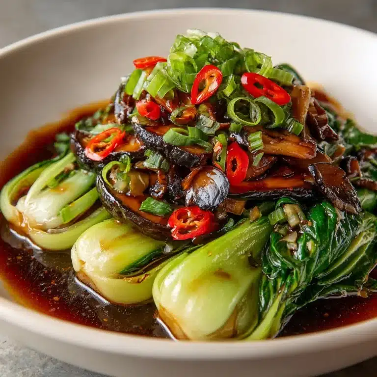 Bok Choy and Mushroom Stir Fry Recipe