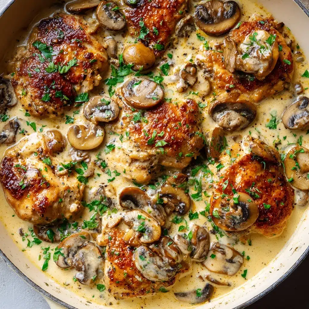 Creamy Chicken Stroganoff Recipe - Recipe Image