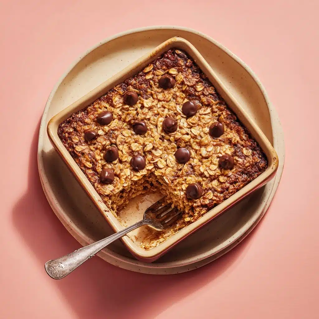 Cinnamon Roll Protein Baked Oats without Protein Powder Recipe - Recipe Image