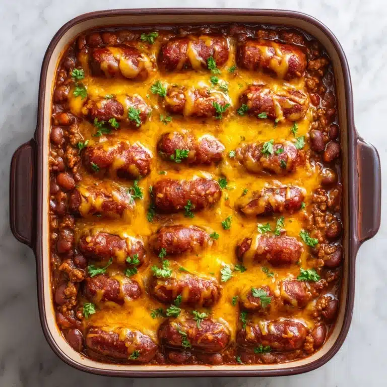 Chili Cheese Dog Casserole Recipe