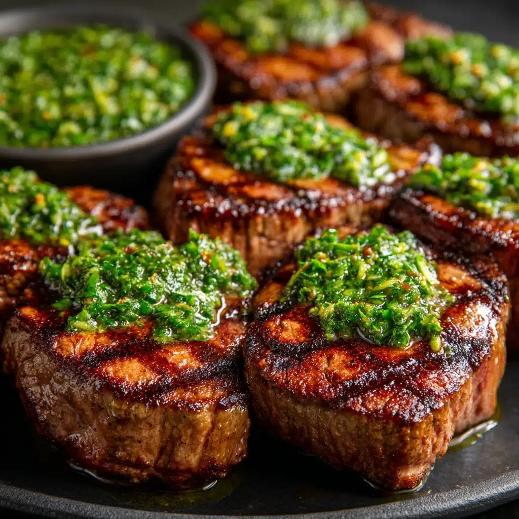 Grilled Steak with Chimichurri Sauce Recipe - Recipe Image