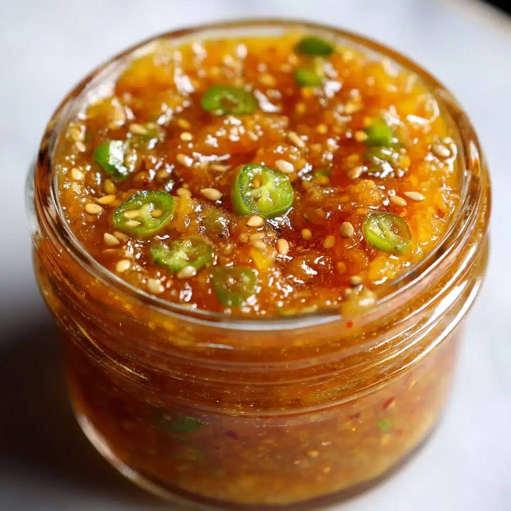 Peach Jalapeño Jam Recipe - Recipe Image