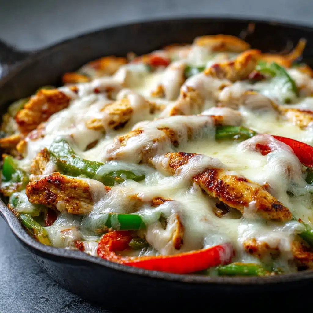 Chicken Cheesesteak Skillet Recipe - Recipe Image
