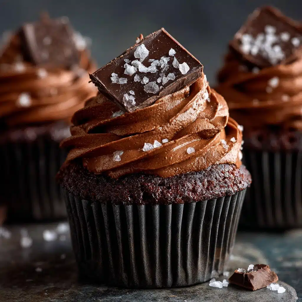 Salted Caramel Chocolate Mousse Cups Recipe - Recipe Image