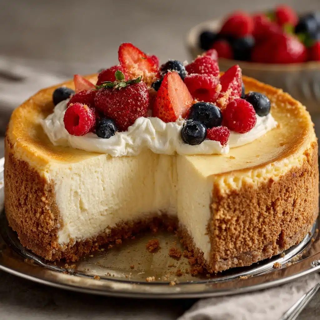 Classic Creamy Cheesecake Recipe - Recipe Image
