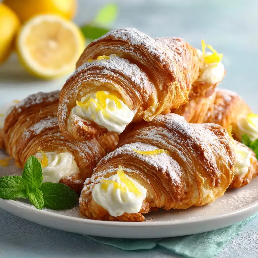 Lemon Cream Cheese Crescent Rolls Recipe - Recipe Image