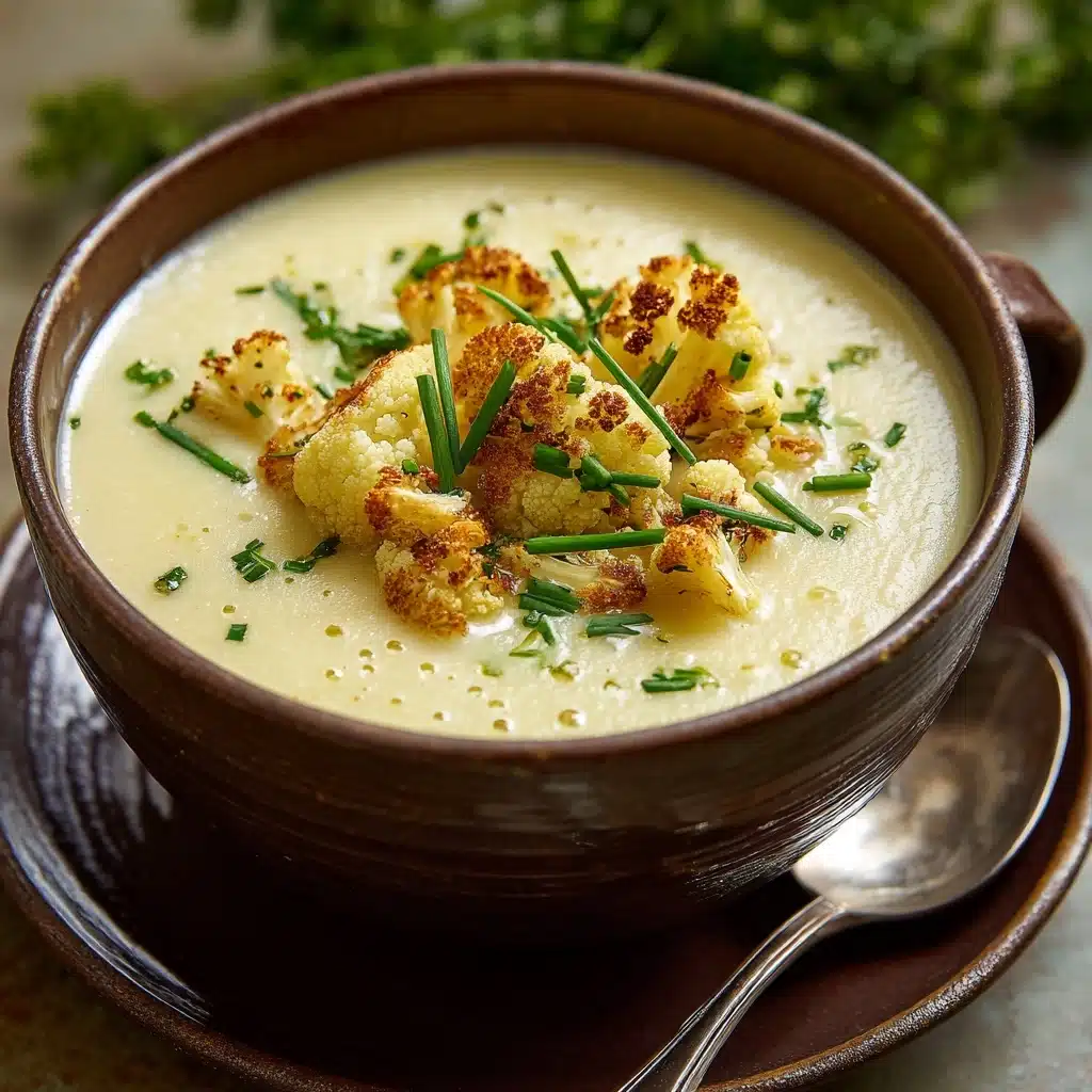 Roasted Cauliflower Soup Recipe - Recipe Image