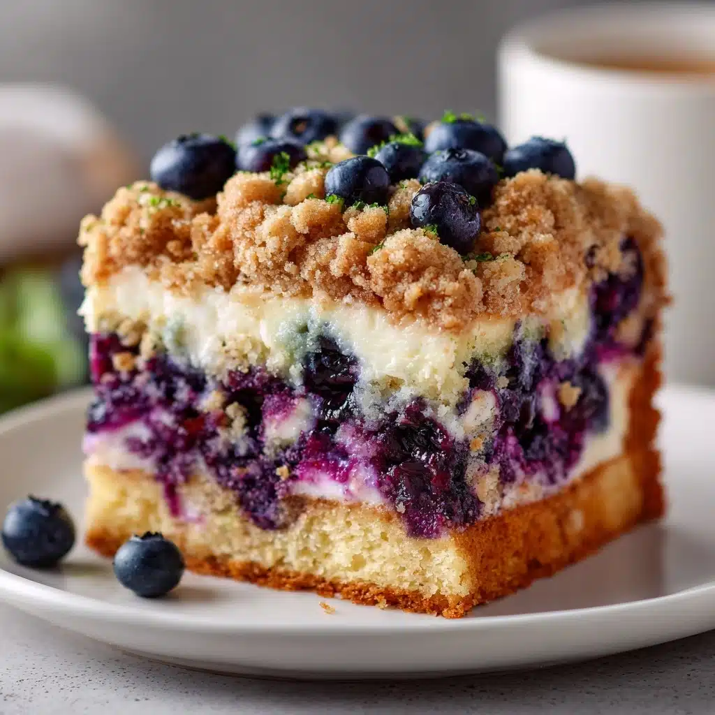 Blueberry Breakfast Cake Recipe - Recipe Image