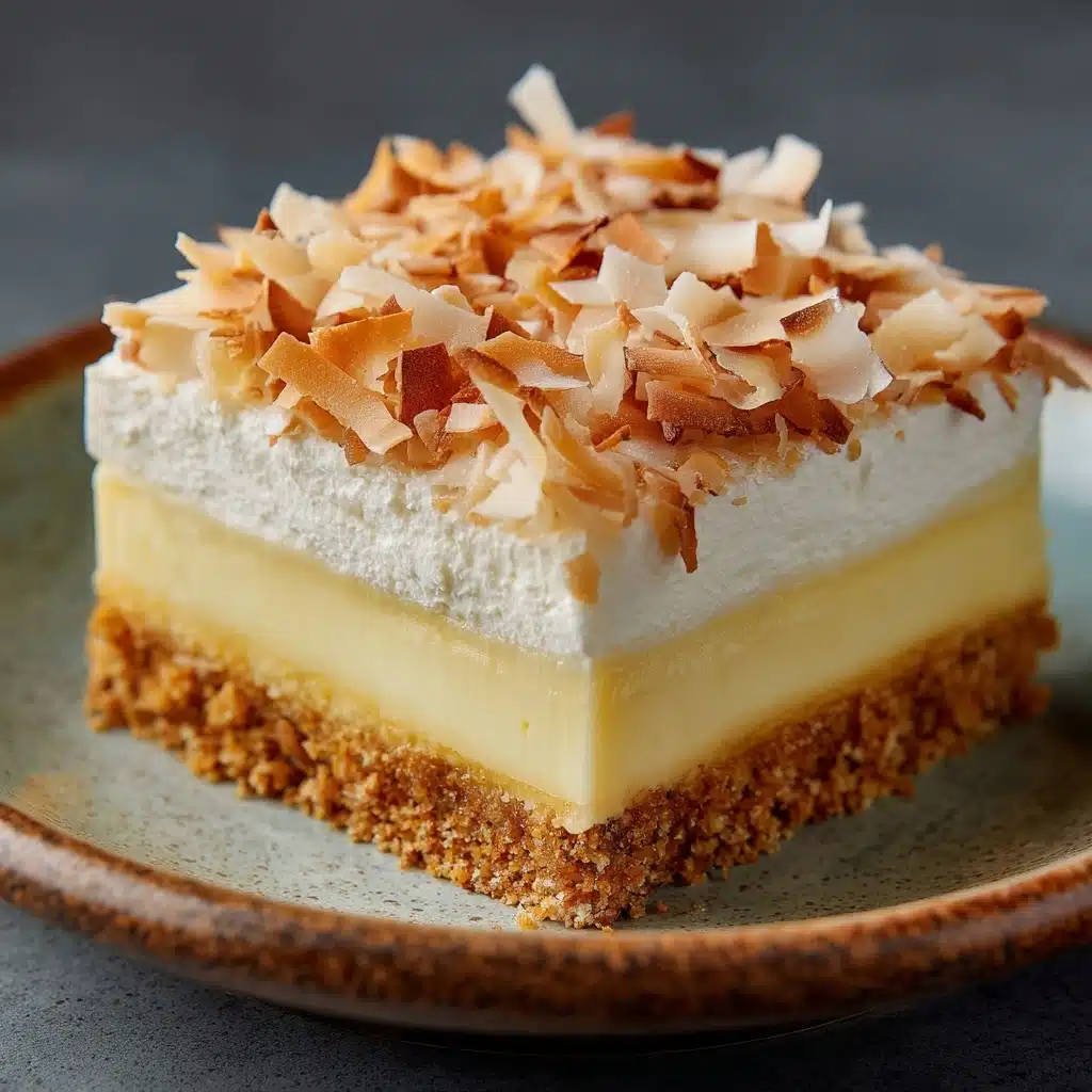 Island Dream Coconut Cream Bars Recipe - Recipe Image