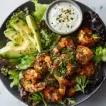 Hot Honey Blackened Shrimp Caesar Salad: An Amazing Ultimate Recipe