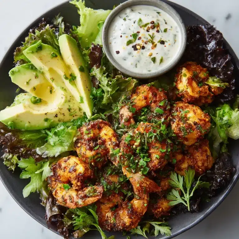Hot Honey Blackened Shrimp Caesar Salad: An Amazing Ultimate Recipe