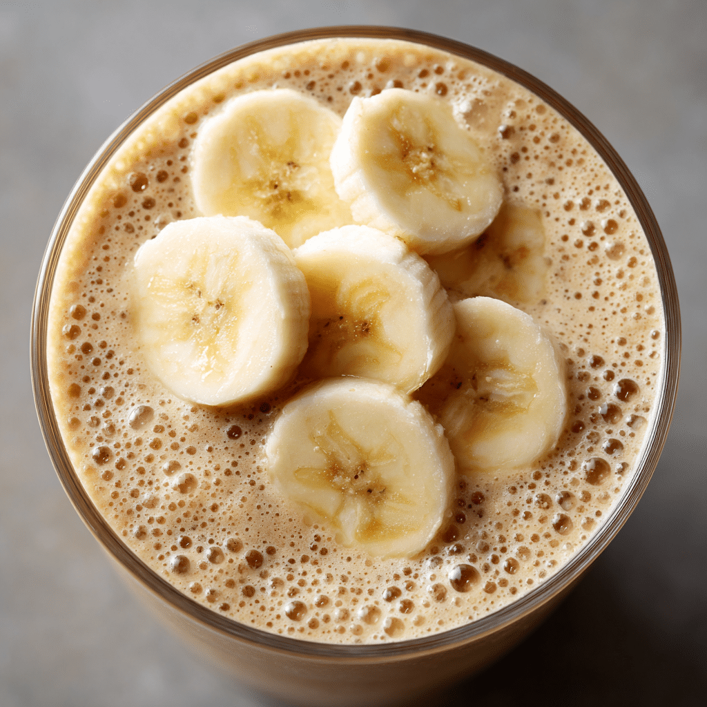 Peanut Butter Banana Smoothie Recipe - Recipe Image