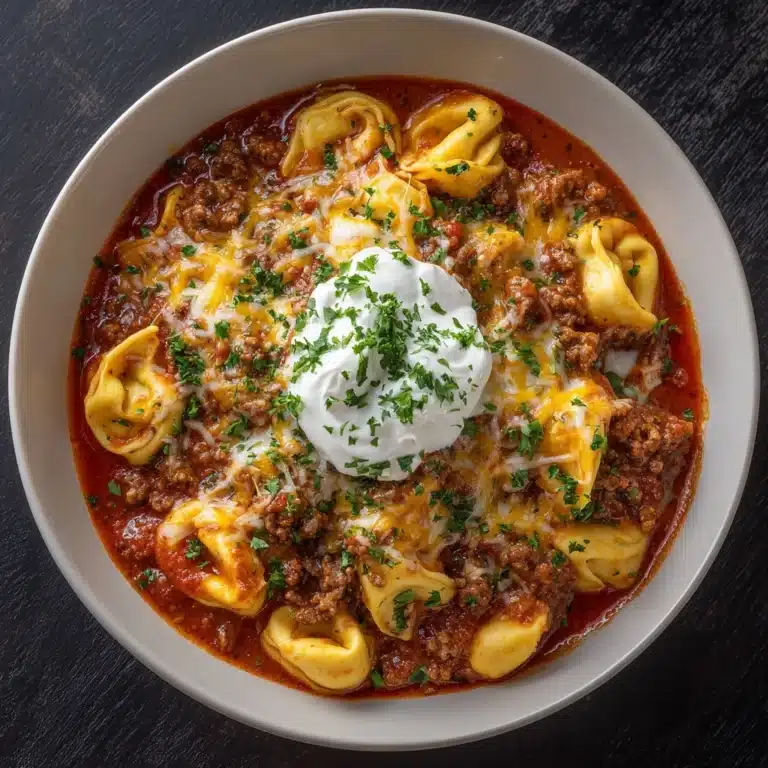 Cheesy Beef Enchiladas Tortellini Recipe